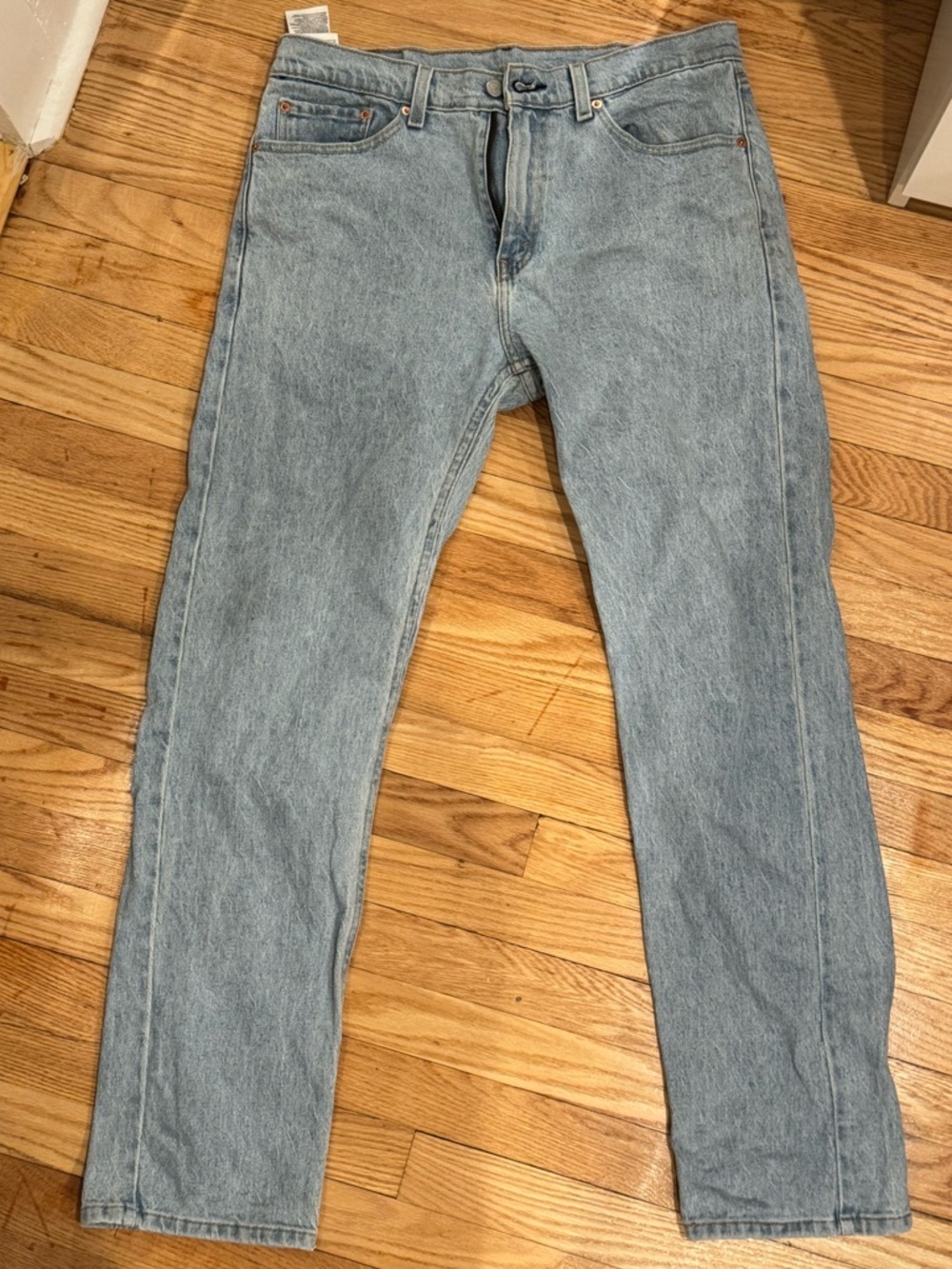 Levi's 505 Men’s Light Blue Straight Leg Jeans
